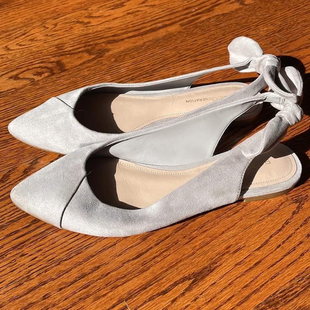 Lilac bow flats - Picture 5 of 6